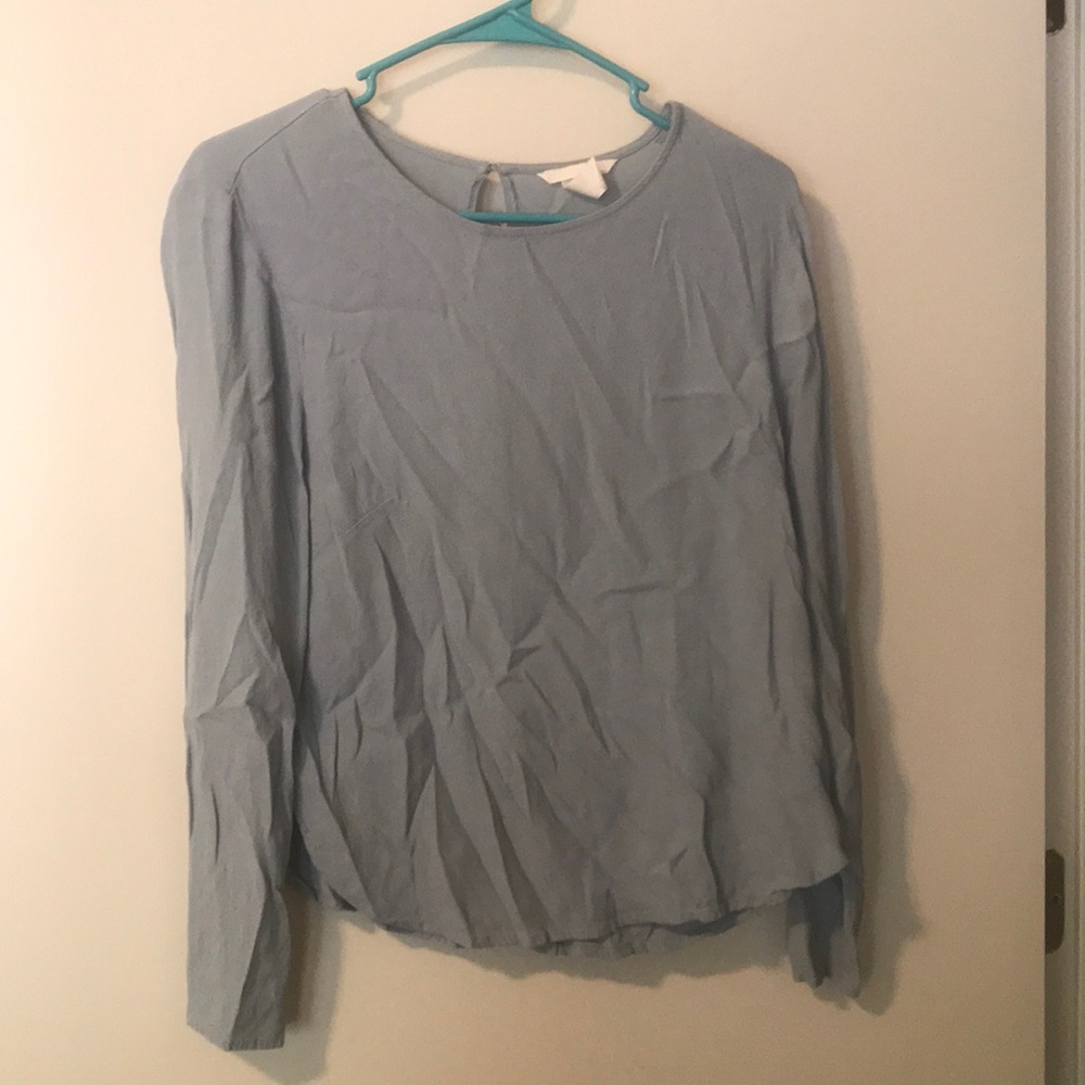 Light blue top from h&m